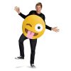 Fantasia Emoji Piscando Adulto