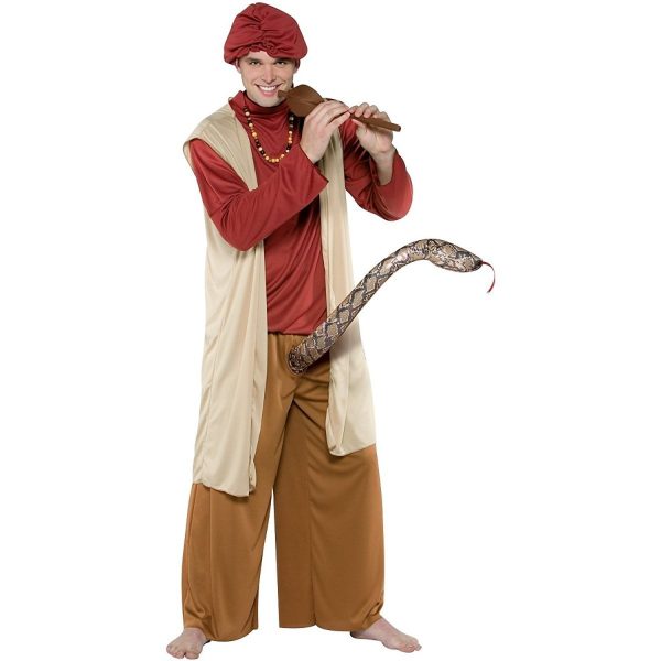 Fantasia Encantador de Serpente Sexy Adulto Fantasia Encantador de Serpente Sexy Adulto