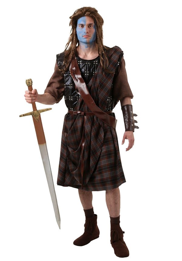Fantasia Escocês Coração Valente William Wallace Clássica Fantasia Escocês Coração Valente William Wallace Clássica