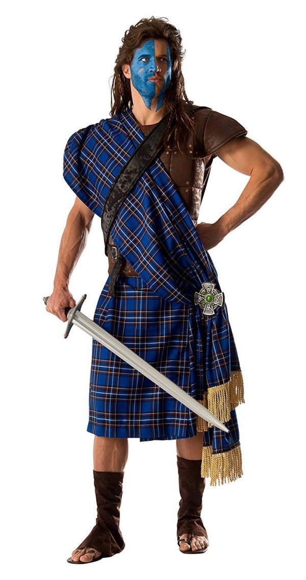 Fantasia Escocês Coração Valente William Wallace Luxo