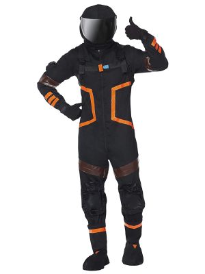 Fantasia Fortnite Skin Dark Voyager Adulto Luxo Fantasia Fortnite Skin Dark Voyager Adulto Luxo