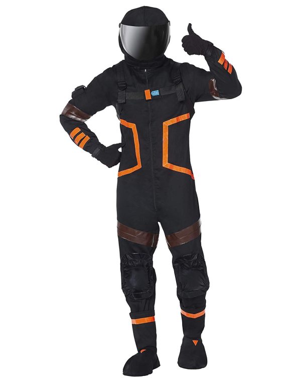 Fantasia Fortnite Skin Dark Voyager Adulto Luxo Fantasia Fortnite Skin Dark Voyager Adulto Luxo