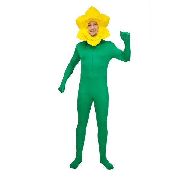 Fantasia Girassol Adulto Spandex Fantasia Girassol Adulto Spandex