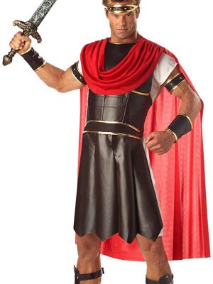 Fantasia Gladiador Romano Hércules Adulto Luxo Fantasia Gladiador Romano Hércules Adulto Luxo