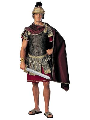 Fantasia Gladiador Romano Marco Antônio Adulto Elite Fantasia Gladiador Romano Marco Antônio Adulto Elite