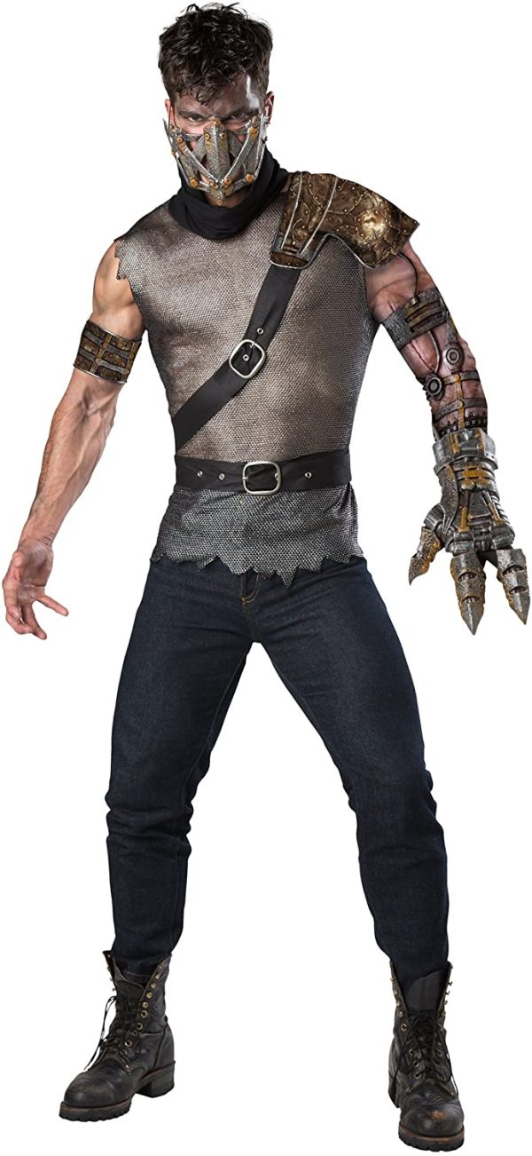 Fantasia Guerreiro do Apocalipse Mad Max Luxo Fantasia Guerreiro do Apocalipse Mad Max Luxo