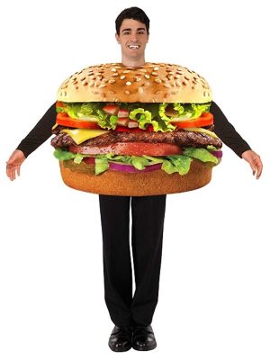 Fantasia Hamburger Luxo Adulto Fantasia Hamburger Luxo Adulto