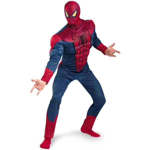 Fantasia Homem Aranha Adulto com Músculos Fantasia Homem Aranha Adulto com Músculos