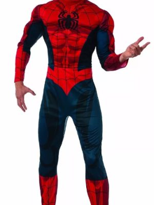Fantasia Homem Aranha Adulto Luxo Clássica Fantasia Homem Aranha Adulto Luxo Clássica