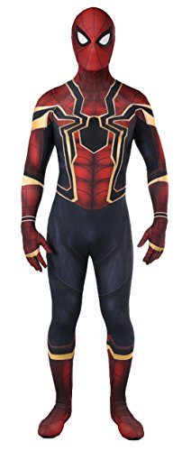 Fantasia Homem Aranha Guerra Infinita Adulto Cosplay