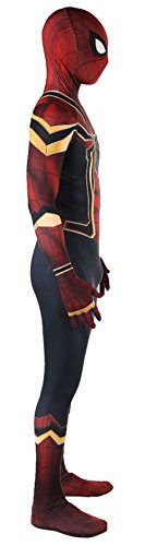 Fantasia Homem Aranha Guerra Infinita Adulto Cosplay
