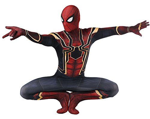 Fantasia Homem Aranha Guerra Infinita Adulto Cosplay