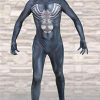 Fantasia Homem Aranha Os Vingadores Luxo Adulto Preto