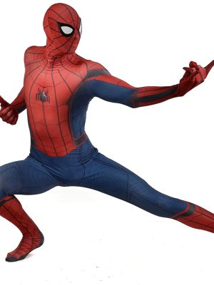 Fantasia Homem Aranha Volta ao Lar Spandex Adulto Fantasia Homem Aranha Volta ao Lar Spandex Adulto
