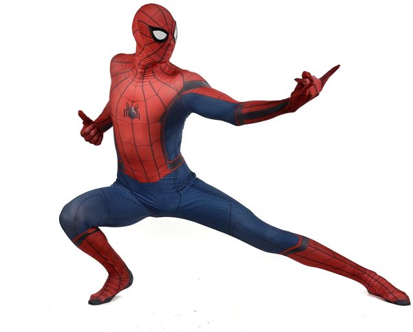 Fantasia Homem Aranha Volta ao Lar Spandex Adulto Fantasia Homem Aranha Volta ao Lar Spandex Adulto