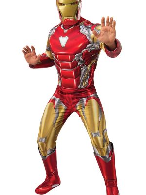 Fantasia Homem de Ferro Adulto Clássico Luxo Fantasia Homem de Ferro Adulto Clássico Luxo