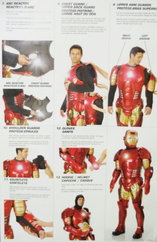 Fantasia Homem de Ferro Adulto Profissional Fantasia Homem de Ferro Adulto Profissional