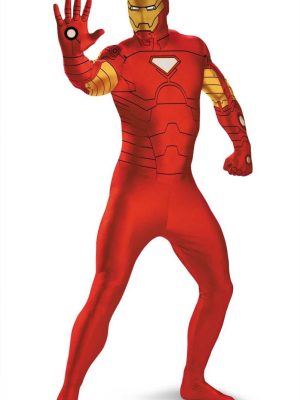Fantasia Homem de Ferro Spandex Adulto Fantasia Homem de Ferro Spandex Adulto