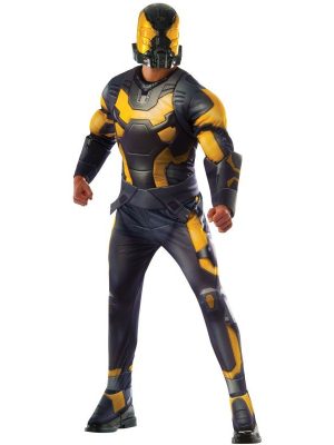 Fantasia Homem Formiga Amarela Adulto Fantasia Homem Formiga Amarela Adulto