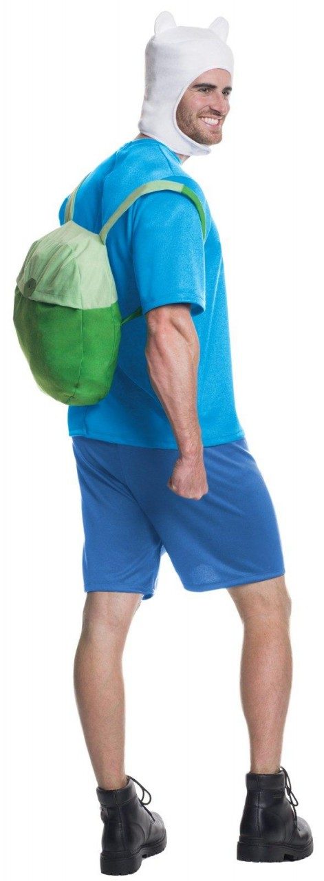 Fantasia Hora da Aventura Finn Luxo Adulto