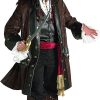 Fantasia Jack Sparrow Luxo Piratas do Caribe Adulto