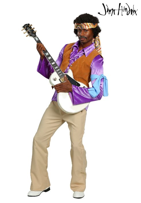 Fantasia Jimi Hendrix Adulto Luxo Fantasia Jimi Hendrix Adulto Luxo