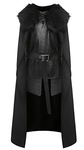 Fantasia Jon Snow Game of Thrones Luxo Fantasia Jon Snow Game of Thrones Luxo