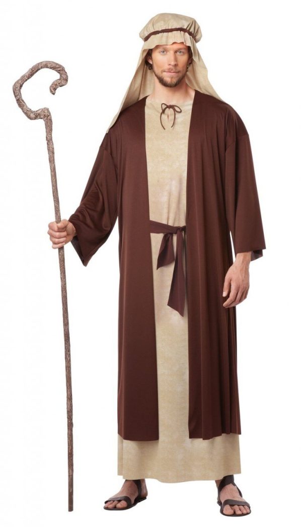 Fantasia José pai de Jesus Clássica Adulto Fantasia José pai de Jesus Clássica Adulto
