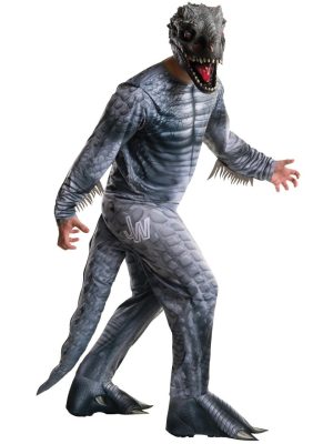 Fantasia Jurassic Park O Mundo dos Dinossauros Indomirus TRex Adulto Fantasia Jurassic Park O Mundo dos Dinossauros Indomirus TRex Adulto