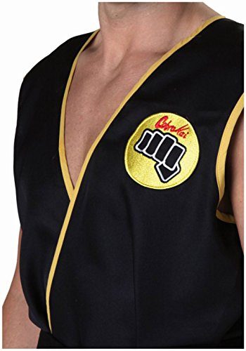 Fantasia Karate Kid Cobra Adulto Fantasia Karate Kid Cobra Adulto