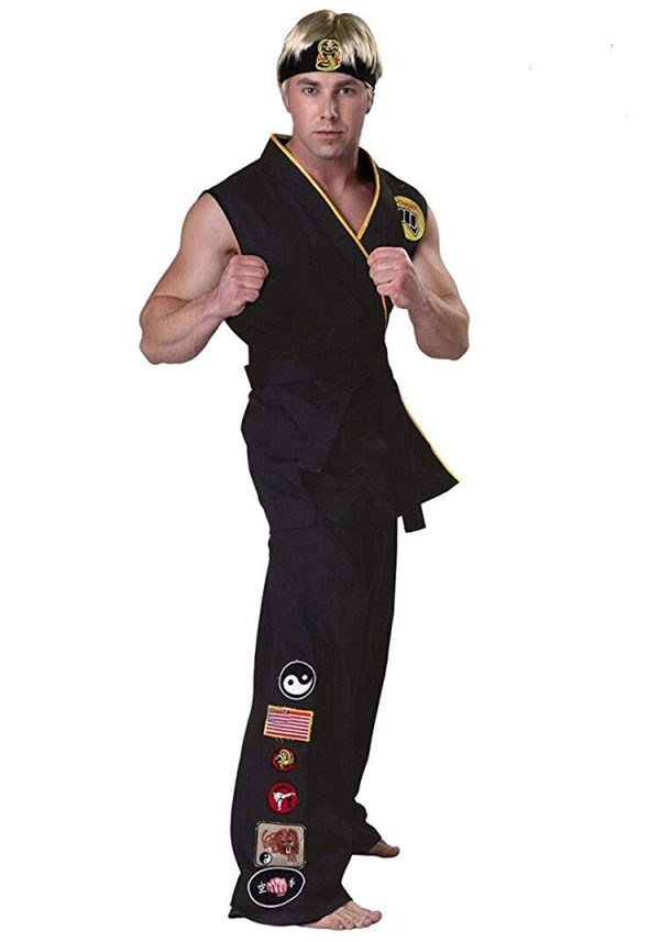 Fantasia Karate Kid Cobra Adulto Fantasia Karate Kid Cobra Adulto