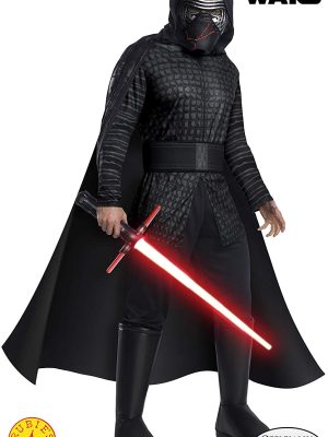 Fantasia Kylo Ren Star Wars Adulto Elite Despertar da Força Fantasia Kylo Ren Star Wars Adulto Elite Despertar da Força