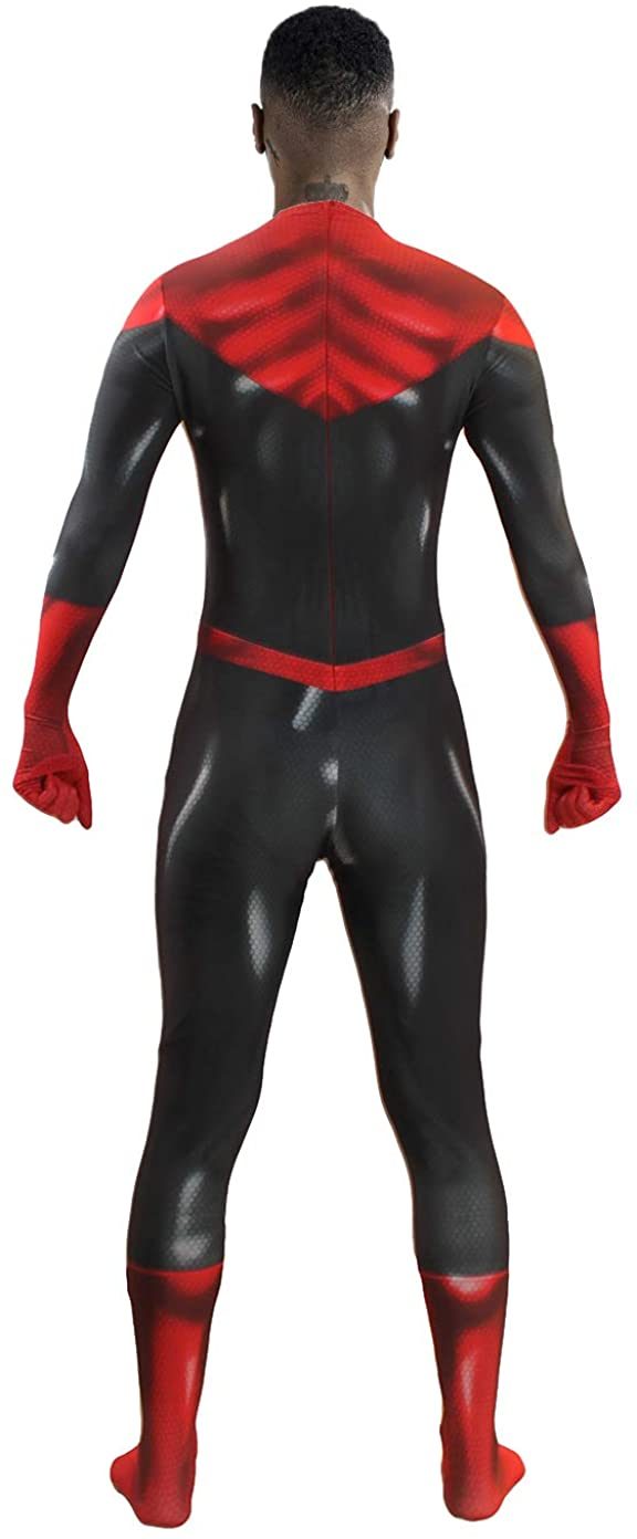 Fantasia Lanterna Vermelha Adulto Spandex