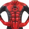 Fantasia Lanterna Vermelha Adulto Spandex