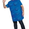 Fantasia Lego Azul Adulto
