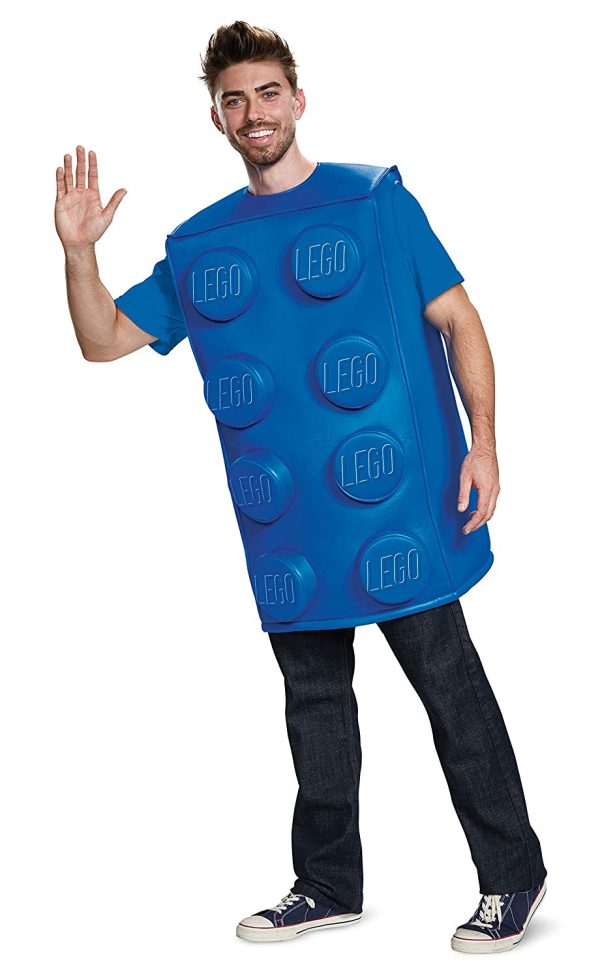 Fantasia Lego Azul Adulto Fantasia Lego Azul Adulto