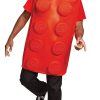 Fantasia Lego Vermelho Adulto