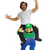 Fantasia Luigi Adulto de Montar Luxo