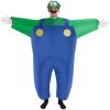 Fantasia Luigi Inflável Adulto