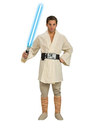 Fantasia Luke Skywalker Star Wars Adulto Luxo Fantasia Luke Skywalker Star Wars Adulto Luxo
