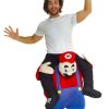 Fantasia Mario Adulto de Montar Luxo