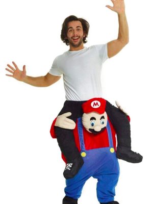 Fantasia Mario Adulto de Montar Luxo Fantasia Mario Adulto de Montar Luxo