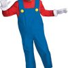 Fantasia Mario Adulto Luxo
