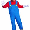 Fantasia Mario Adulto Luxo
