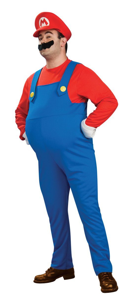 Fantasia Mario Barriga Inflável Adulto Luxo Fantasia Mario Barriga Inflável Adulto Luxo