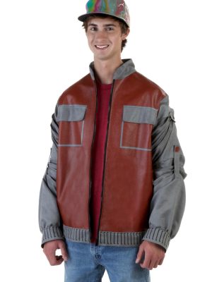 Fantasia Marty Mcfly De Volta para o Futuro Jaqueta