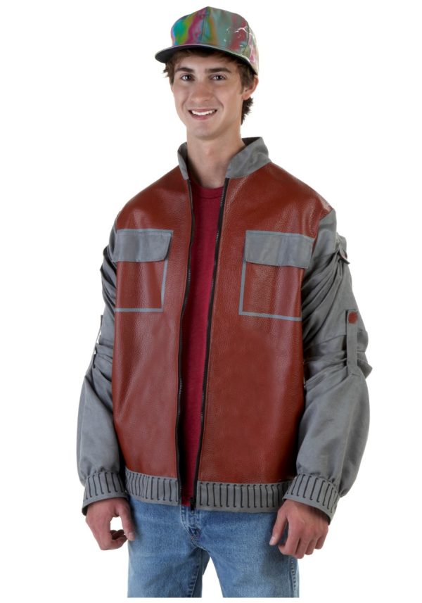 Fantasia Marty Mcfly De Volta para o Futuro Jaqueta Fantasia Marty Mcfly De Volta para o Futuro Jaqueta