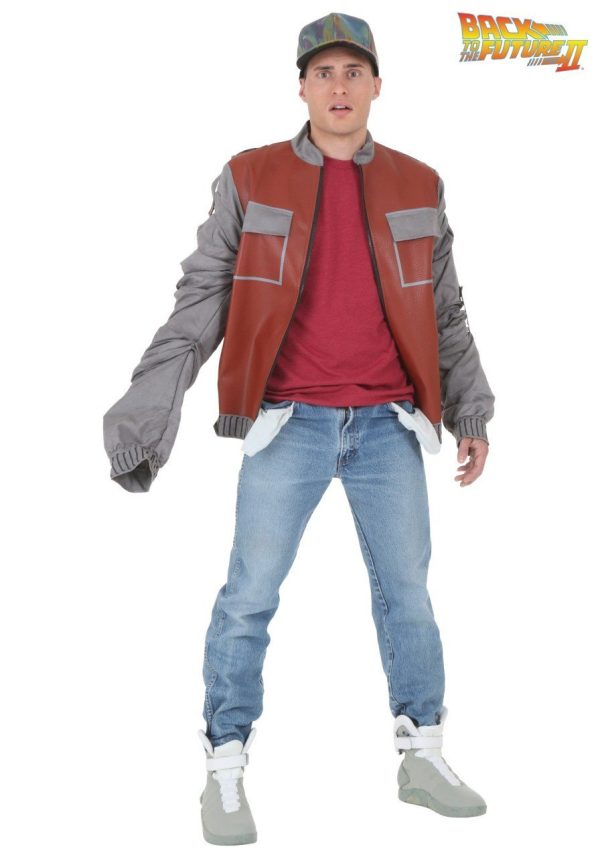 Fantasia Marty Mcfly De Volta para o Futuro Jaqueta Fantasia Marty Mcfly De Volta para o Futuro Jaqueta