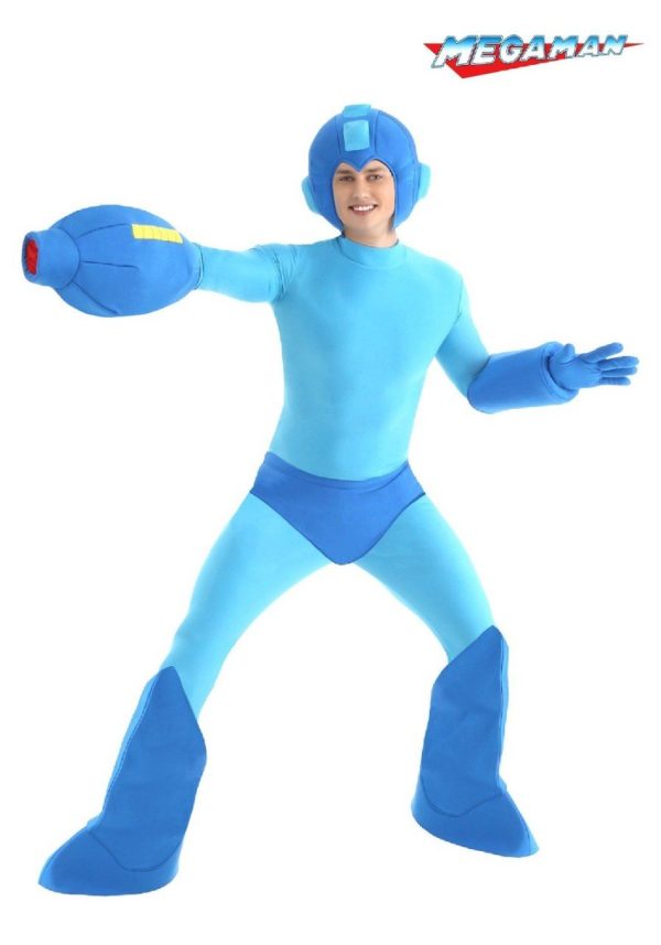 Fantasia Megaman Adulto Luxo Fantasia Megaman Adulto Luxo