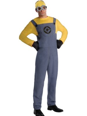 Fantasia Minion Dave Meu Malvado Favorito Adulto